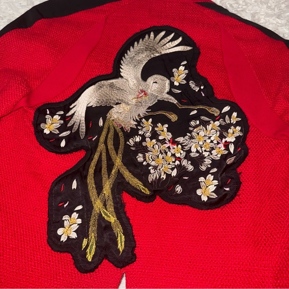 Zara CFDA/Vogue Collection Limited Edition Blazer Dove Appliqué S EUC - Picture 8 of 8